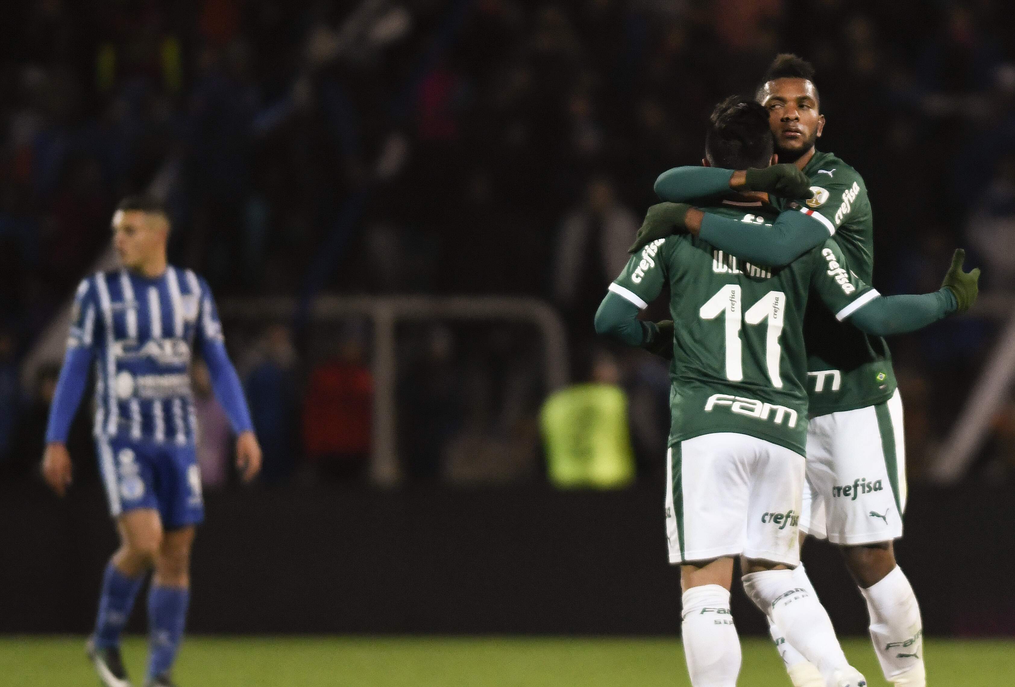Titular, Borja garantiu o empate do Palmeiras na Argentina com um belo gol no segundo tempo