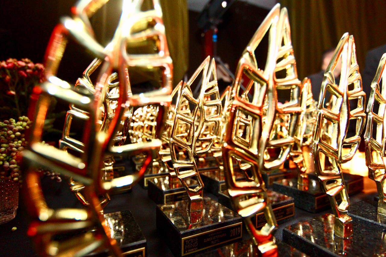 Empresas vencedoras em 38 categorias receberam os aclamados troféus Top of Mind 