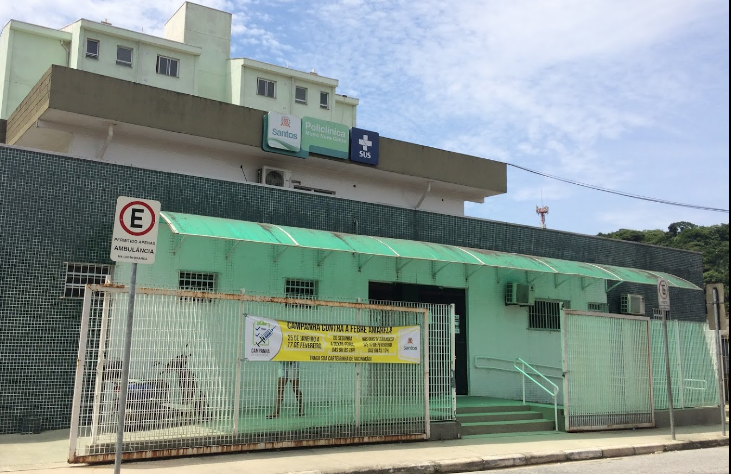 Policlínica da Nova Cintra, em Santos, não funciona neste fim de semana