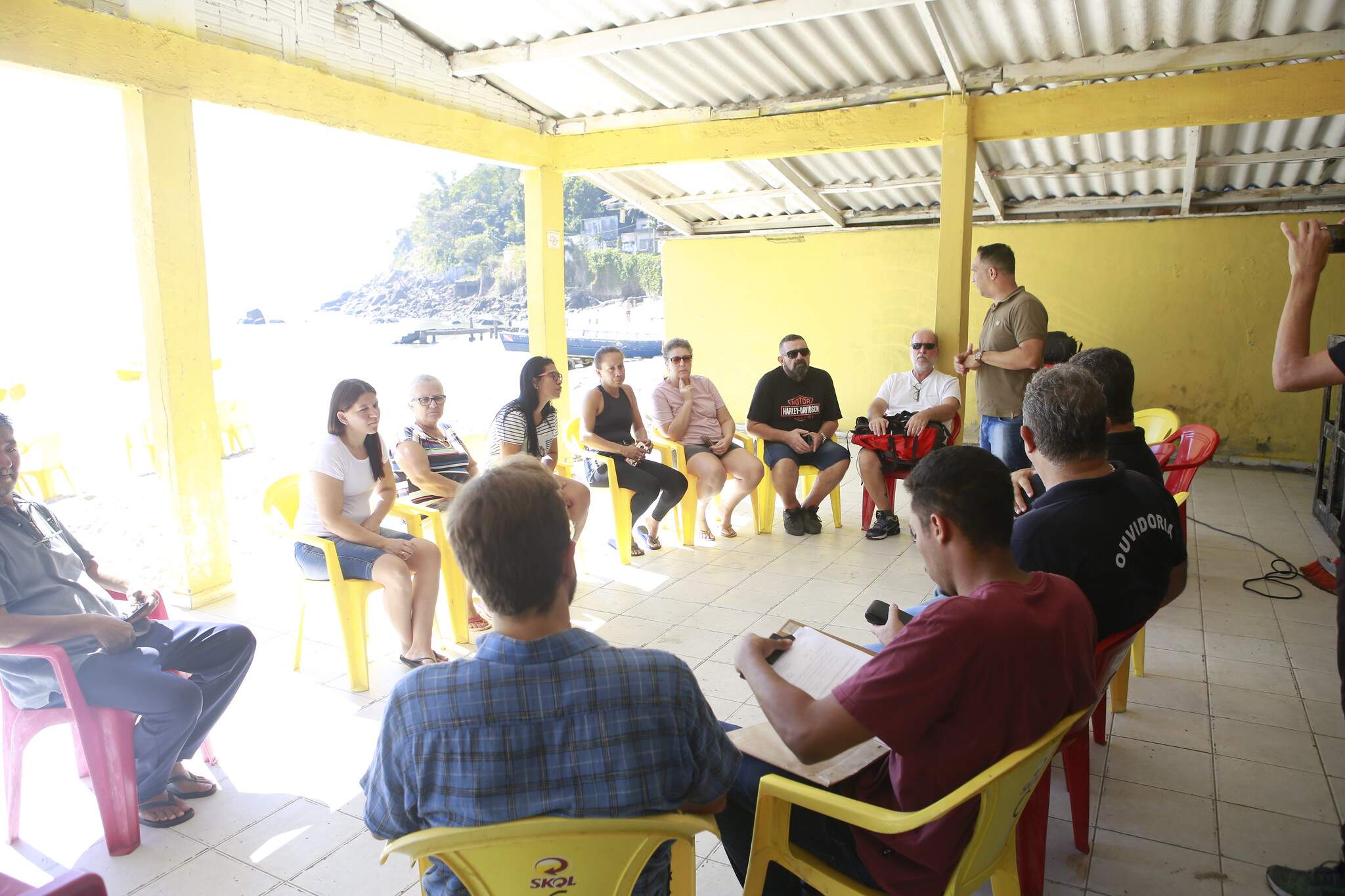 Guarujá apresentou projetos para acesso e saneamento na Praia do Góes