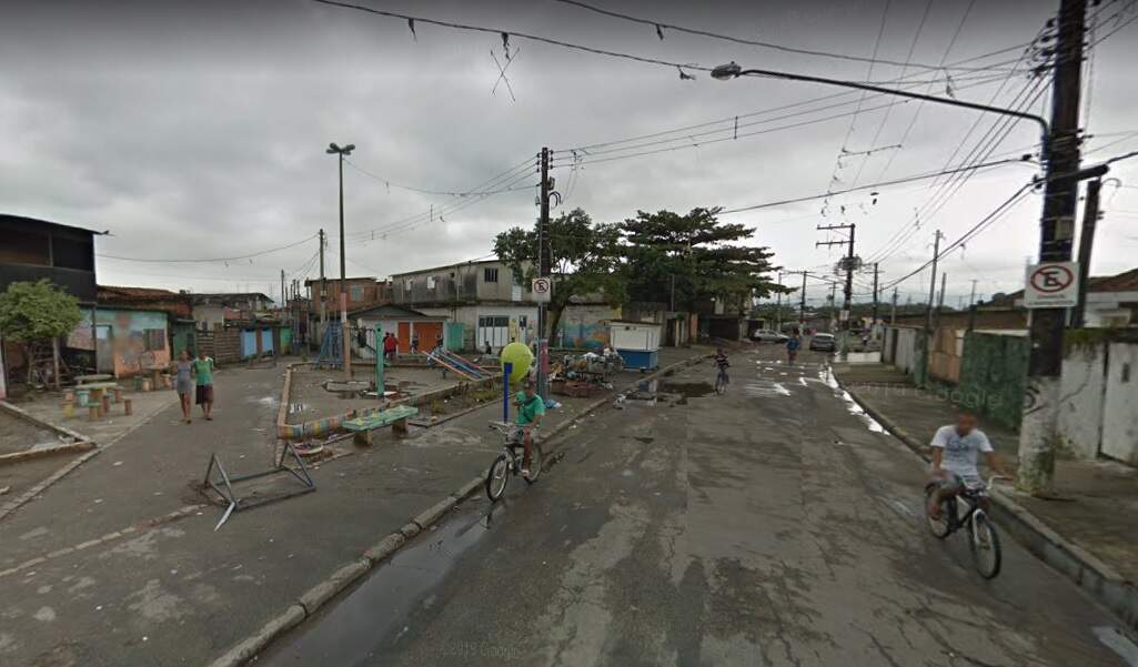 Caso ocorreu nas proximidades da Praça José Lamacchia, no bairro Rádio Clube, em Santos