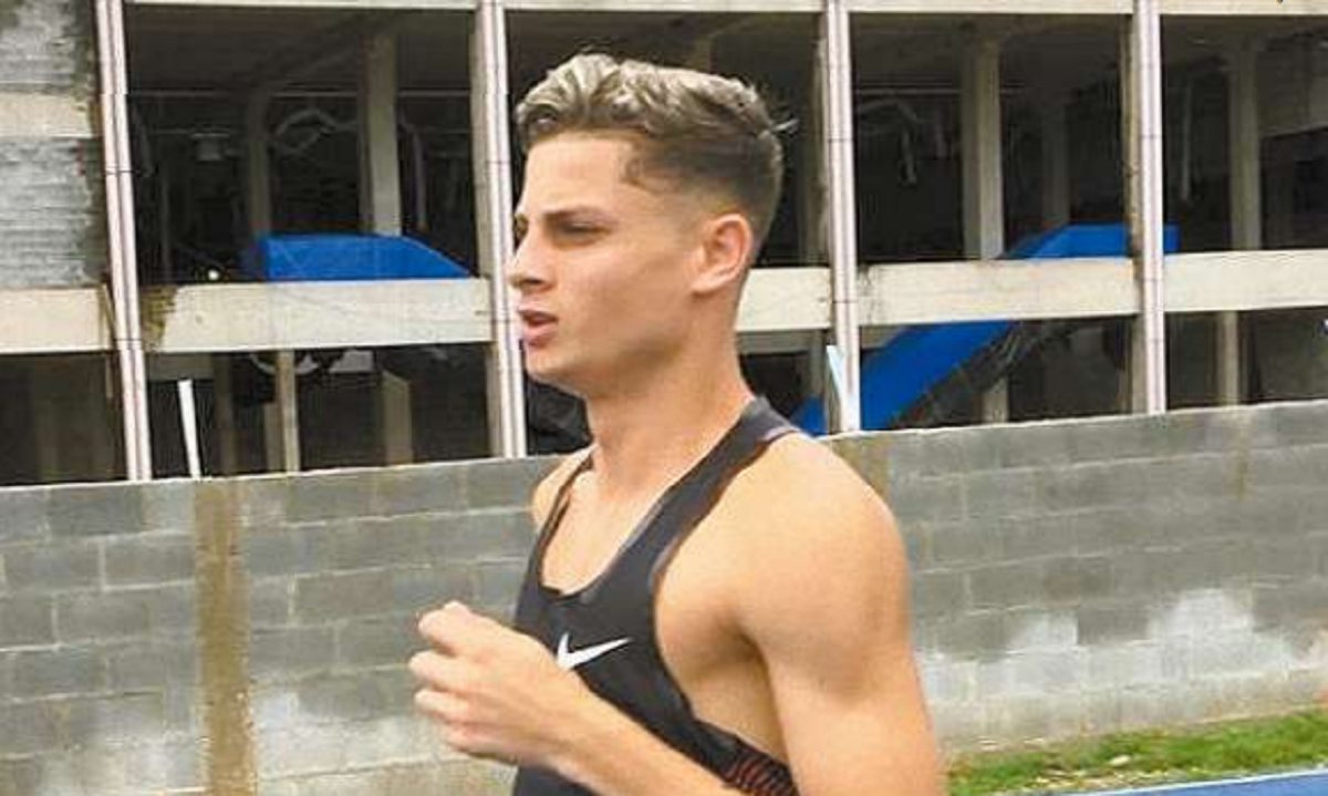 Guilherme Orenhas foi o terceiro colocado nos 800 metros rasos