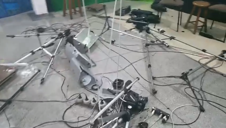Canal de TV em Cubatão tem sede invadida e equipamentos vandalizados