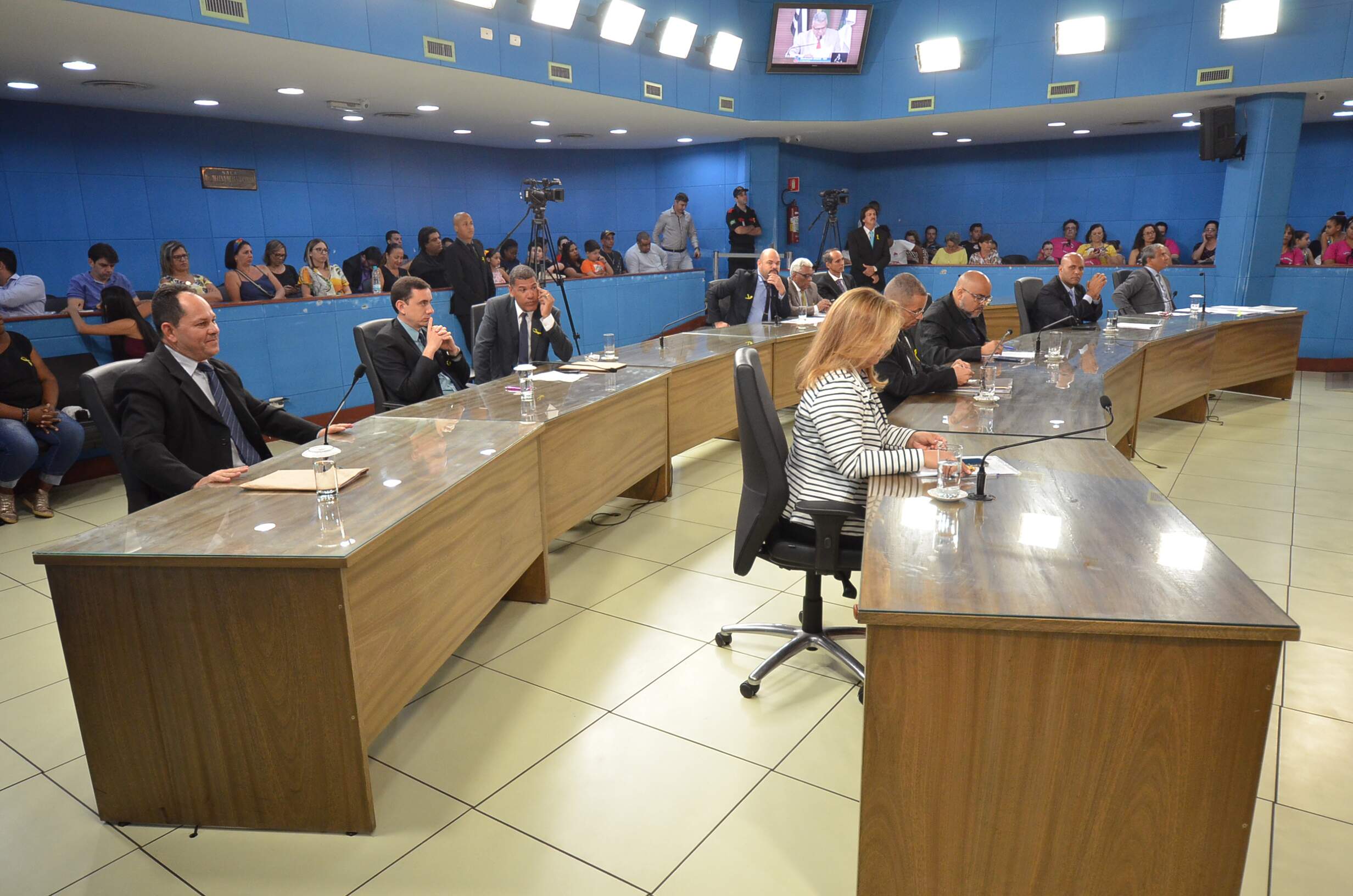 Sessão ordinária da Câmara de Cubatão foi encerrada sem votação de projetos