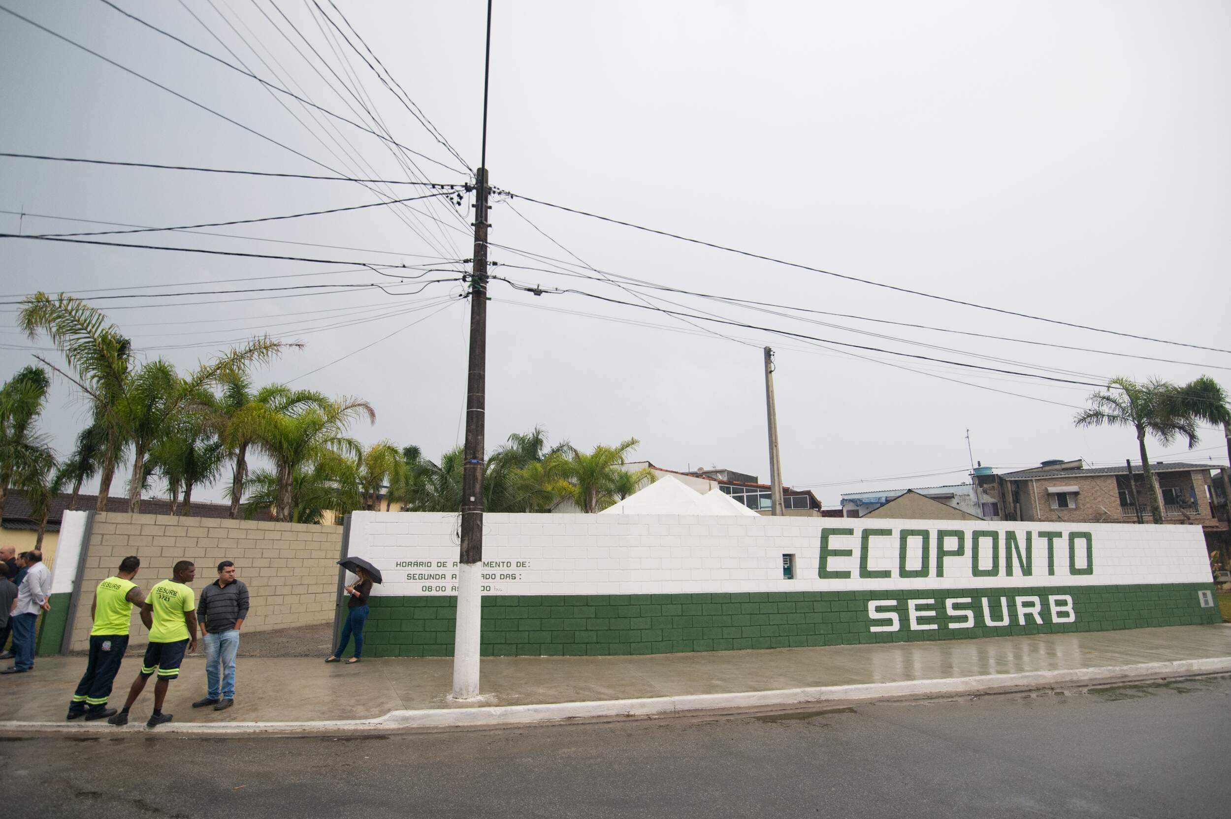 Ecoponto Quietude foi inaugurada na manhã desta sexta-feira