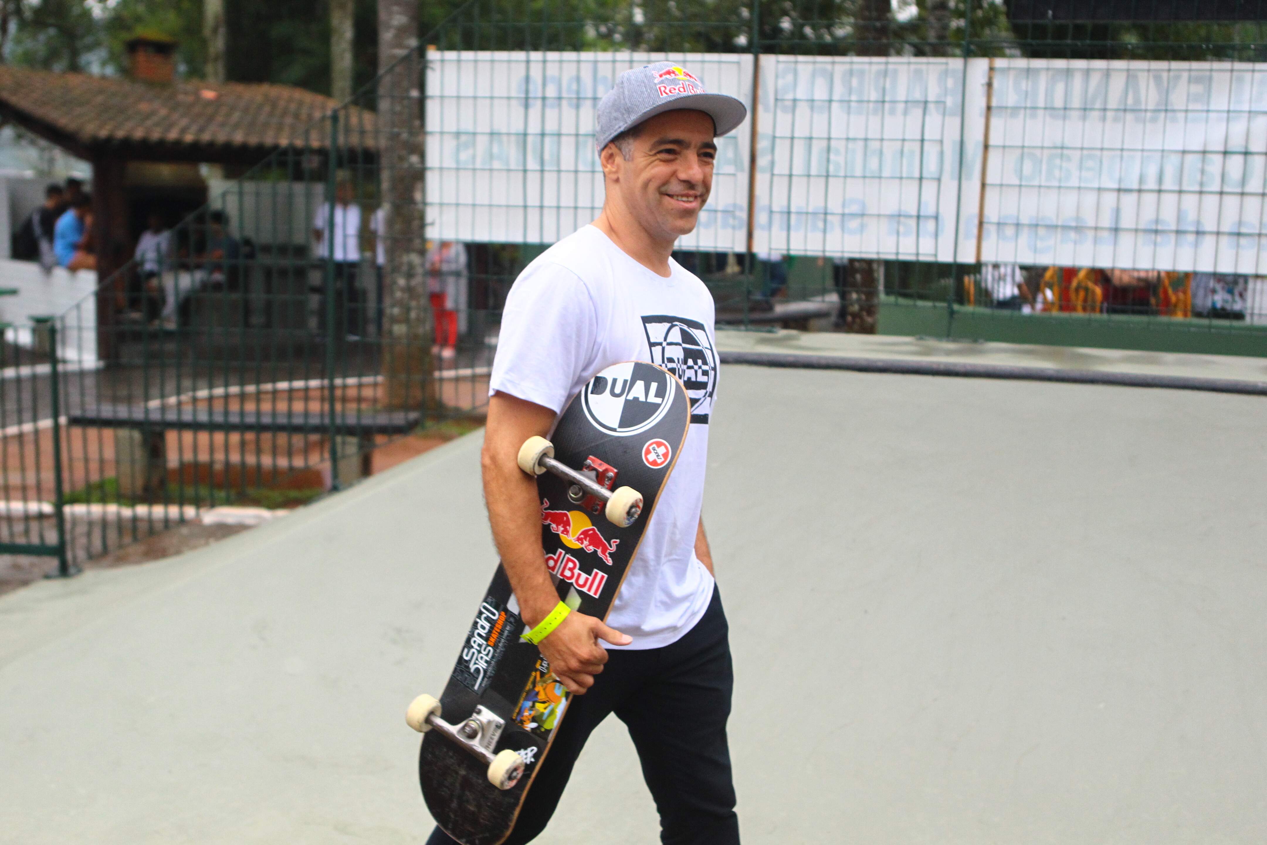 Em Santos, Mineirinho comentou sobre a estreia do skate nos Jogos Olímpicos do ano que vem