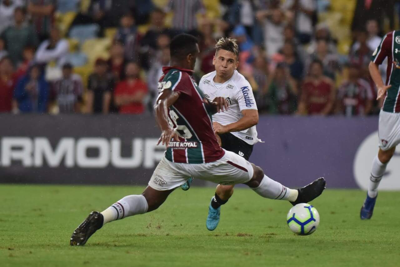 Um dos melhores em campo, Soteldo marcou o gol do Peixe no Maracanã