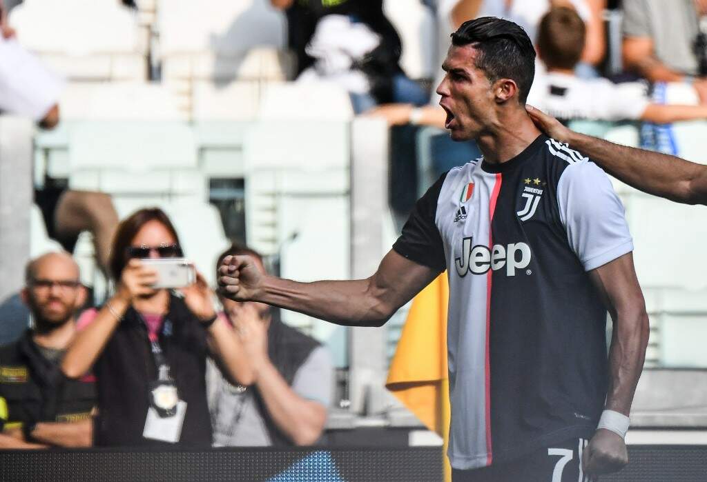 Cristiano Ronaldo marcou um dos gols da Juventus