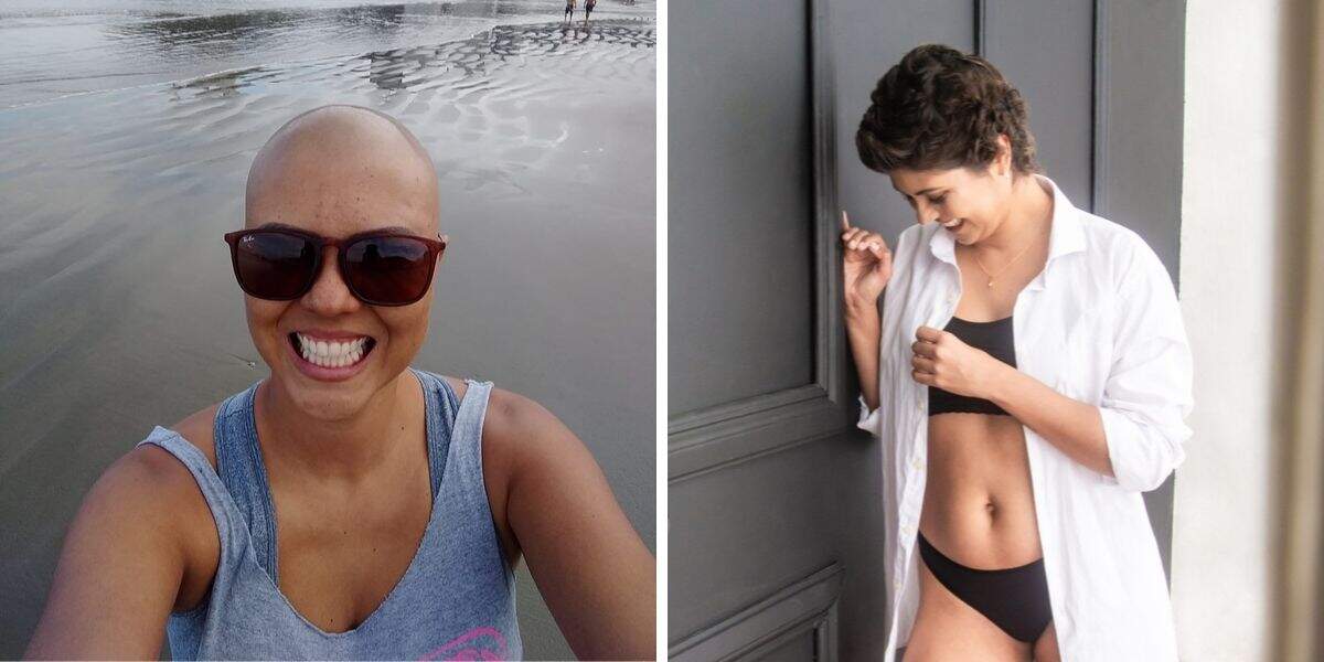 Kátia de Souza Sant’Ana descobriu o câncer em fevereiro de 2018