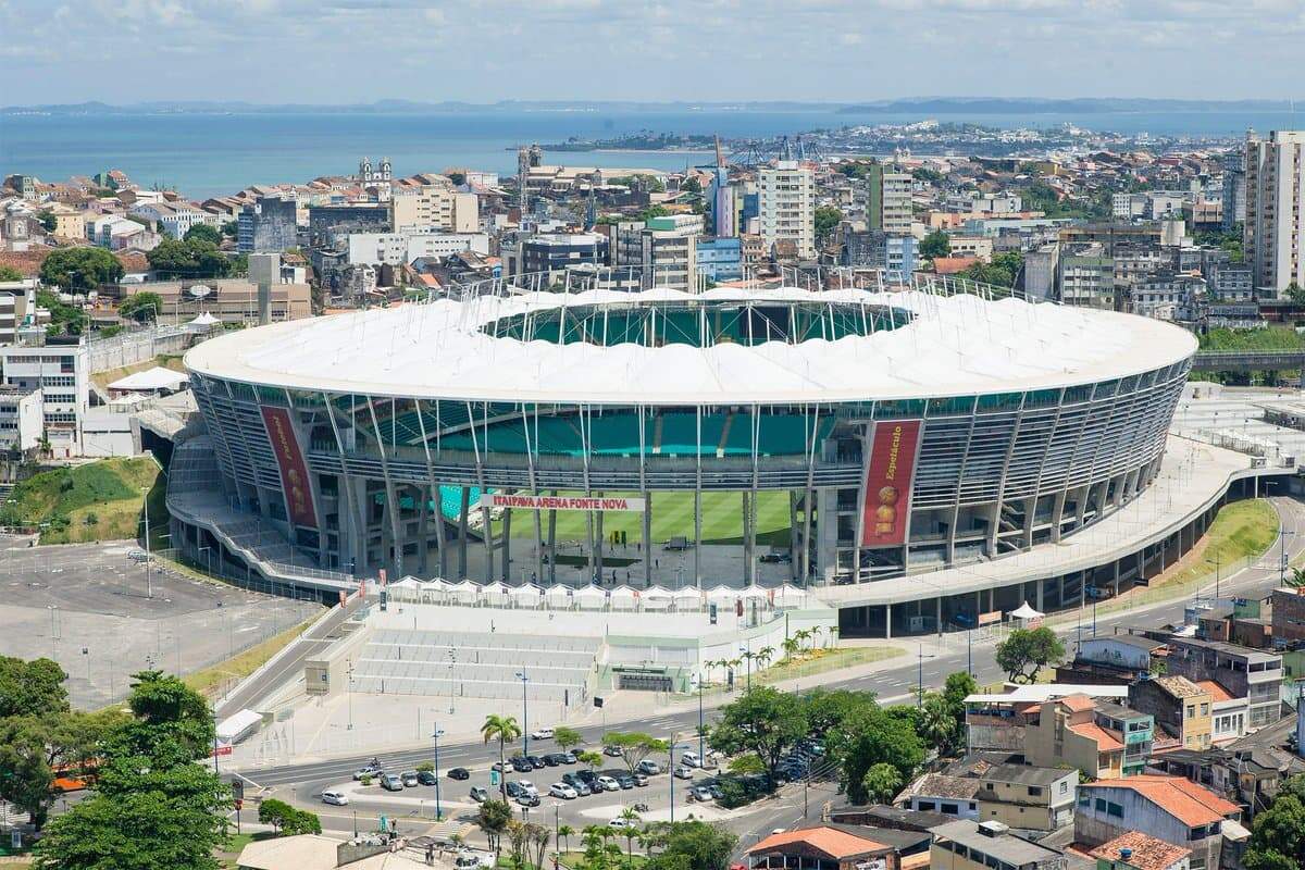 Arena Fonte Nova recebe Bahia x Palmeiras neste domingo