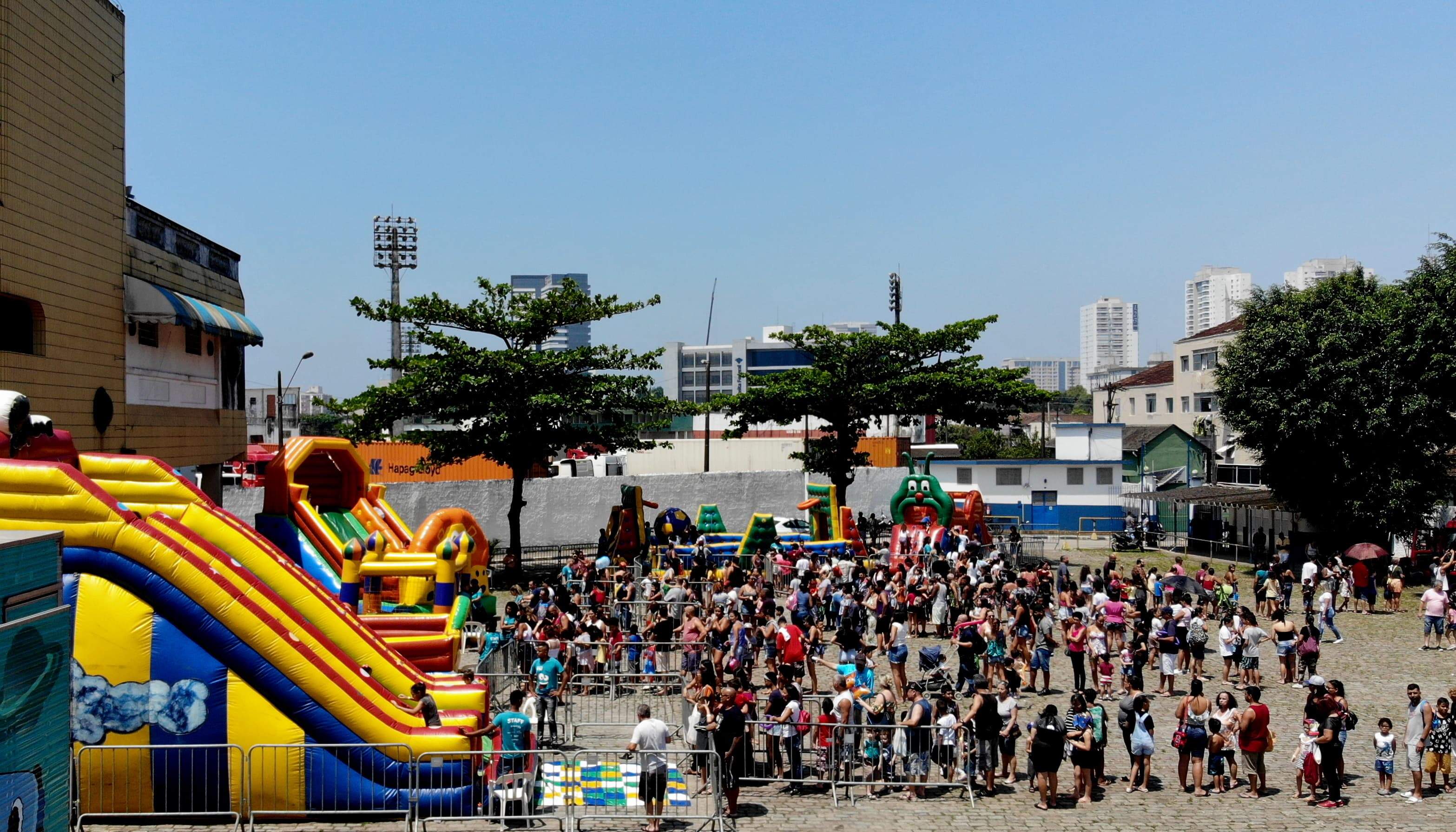 Mais de 30 mil pessoas participaram das diversas opções de diversão instaladas no Portuários