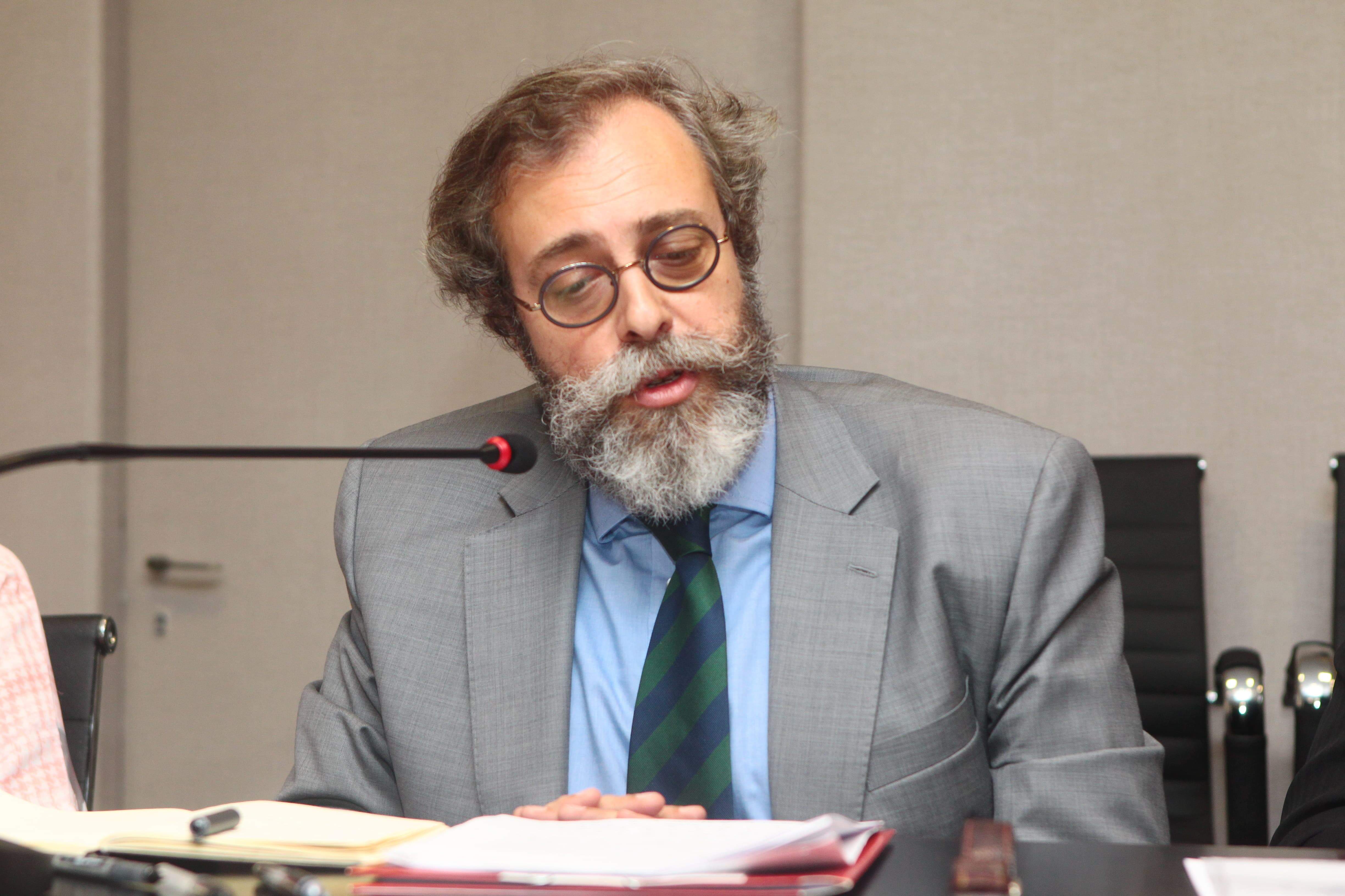 O cônsul geral português, Paulo Jorge Pereira, esteve em Santos