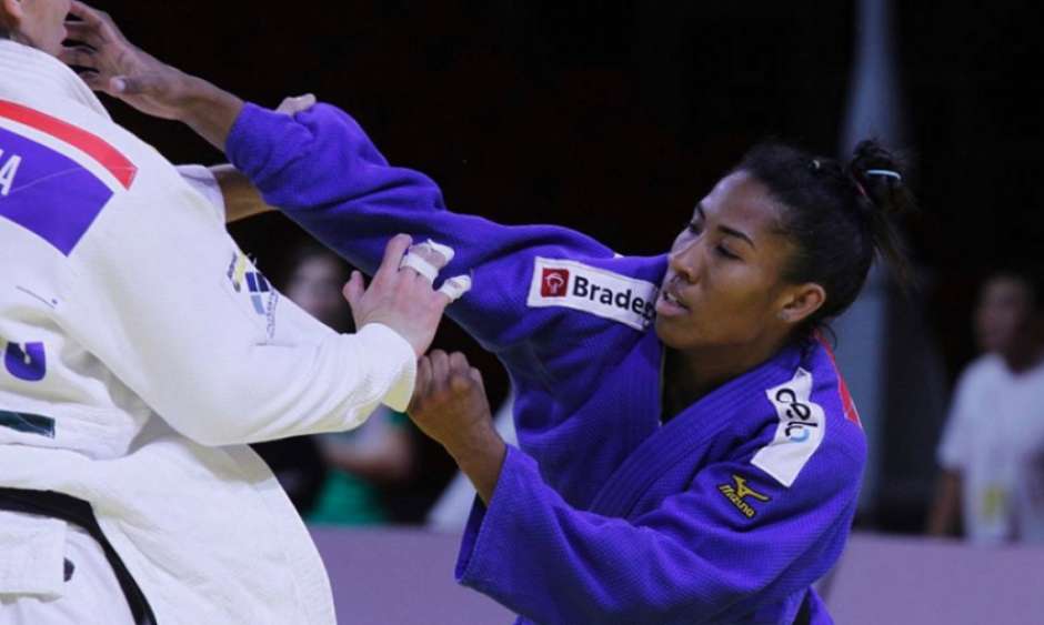 Judoca competiu em Abu Dabi embalada pelo título do Grand Slam de Brasília