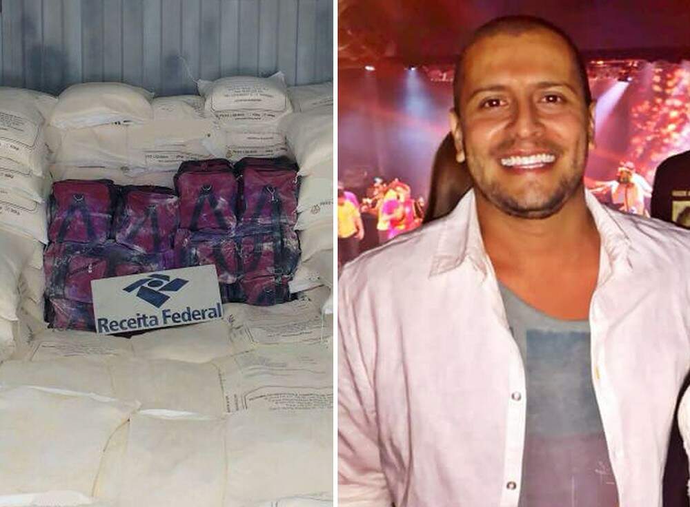 Bruno Lamego Alves foi condenado por enviar 760 quilos de cocaína para a Europa pelo Porto de Santos