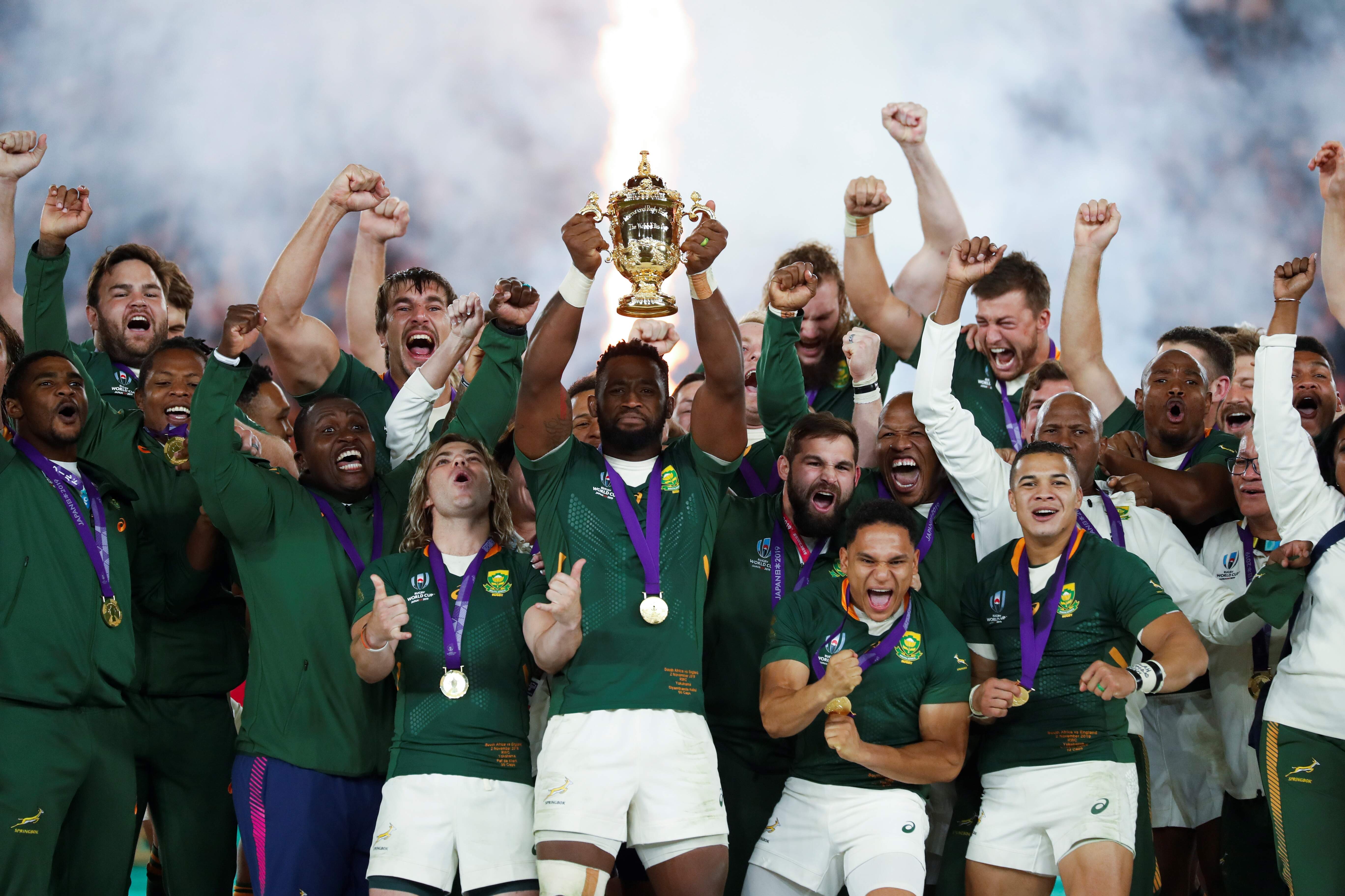 Sul-africanos conquistaram terceiro título da Copa do Mundo