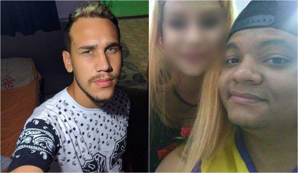 Bruno, à esquerda, foi morto a facadas em um apartamento na Zona Noroeste de Santos