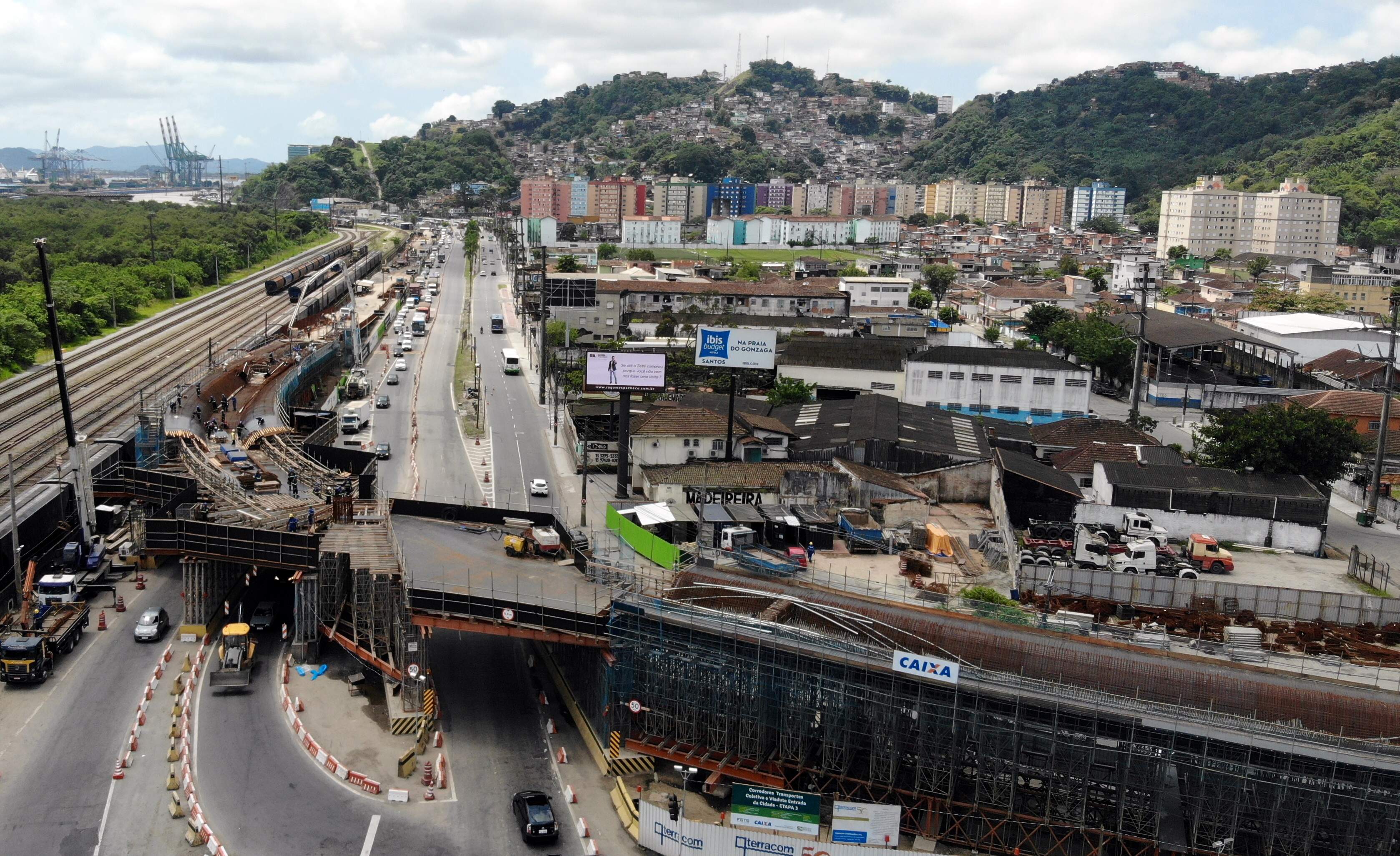 Santos, por exemplo, pretende destinar mais dinheiro para as obras na entrada da cidade