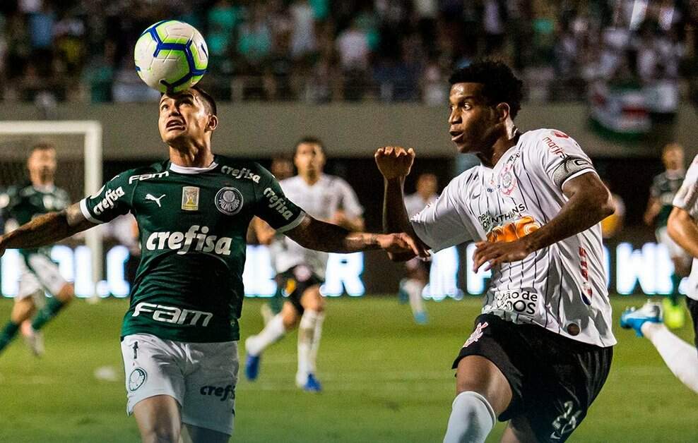 O último clássico entre Palmeiras e Corinthians de 2019 aconteceu no Pacaembu