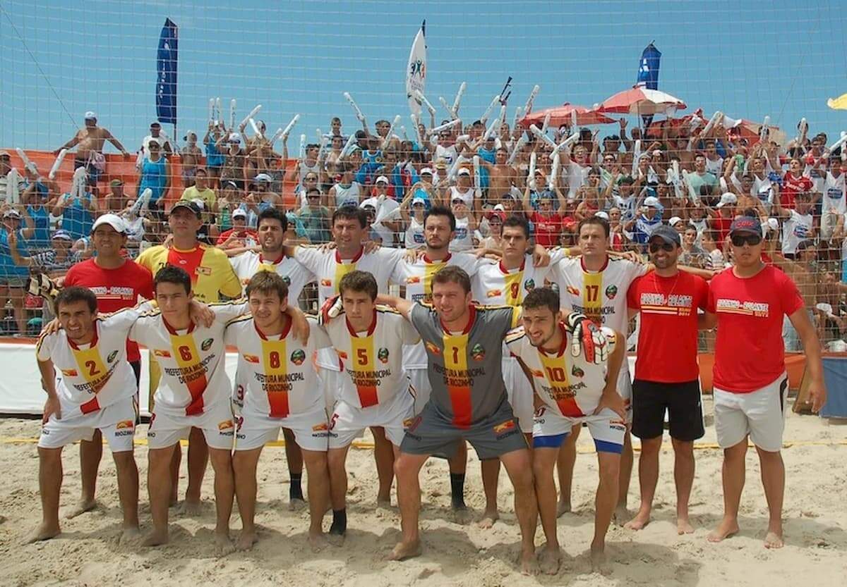 Projeto para encontrar novos talentos do futebol de areia é lançado em São Vicente