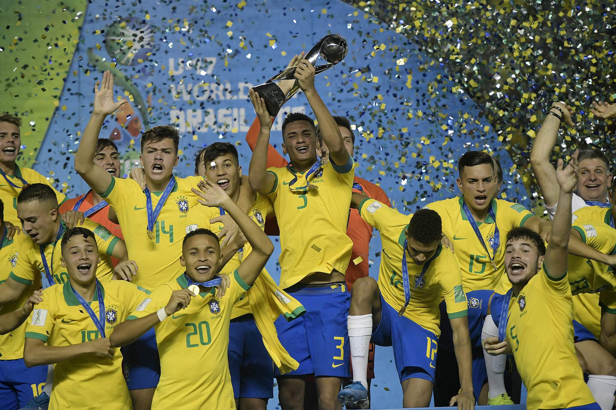 Seleção conquistou o título do Mundial Sub-17 pela quarta vez