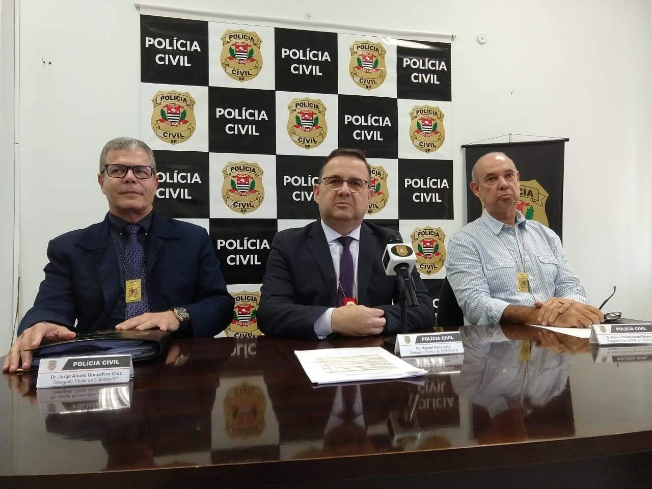 Detalhes da operação da Polícia Civil foram divulgados em coletiva nesta quinta-feira (28)