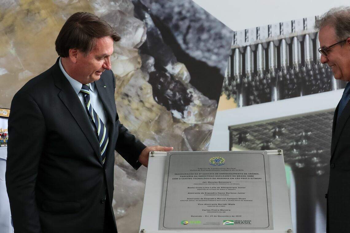 Presidente participou da inauguração de ultracentrífugas em Fábrica de Combustível Nuclear no Rio