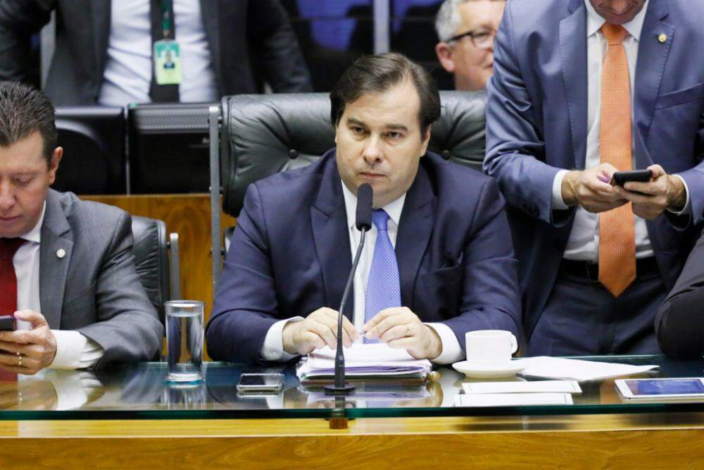 Presidente da Câmara dos Deputados, Rodrigo Maia, espera aprovar reforma no primeiro semestre