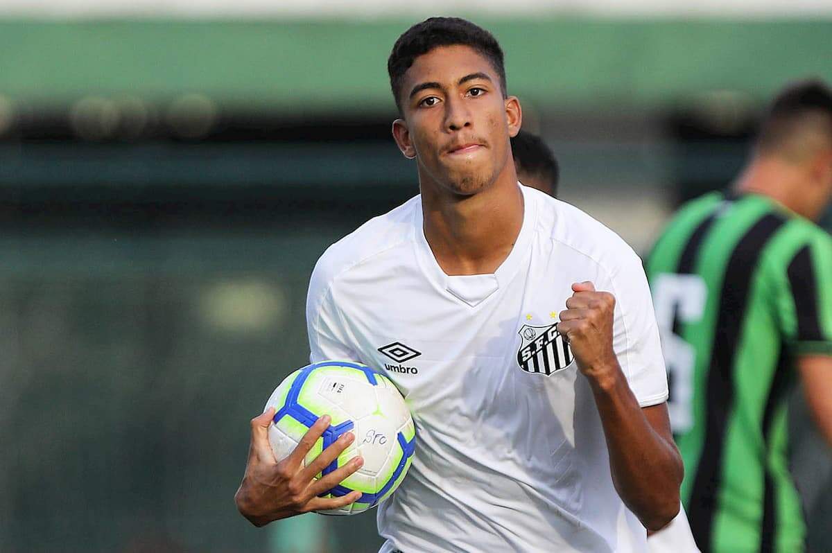 Bruno Marques foi o artilheiro do Santos no Campeonato Brasileiro sub-20 do ano passado 