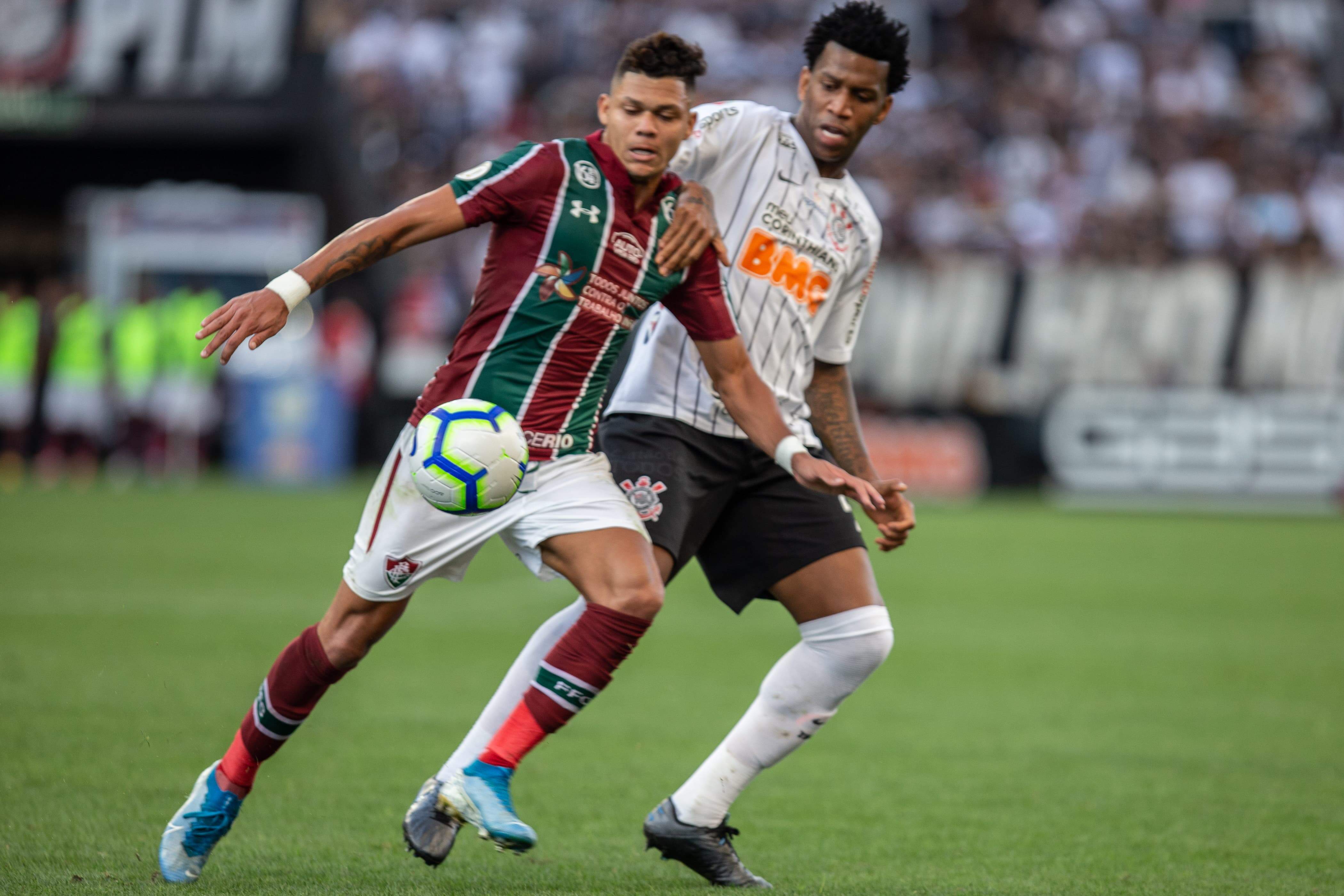 Jovem Evanílson, do Fluminense, foi o destaque na partida da Arena Corinthians