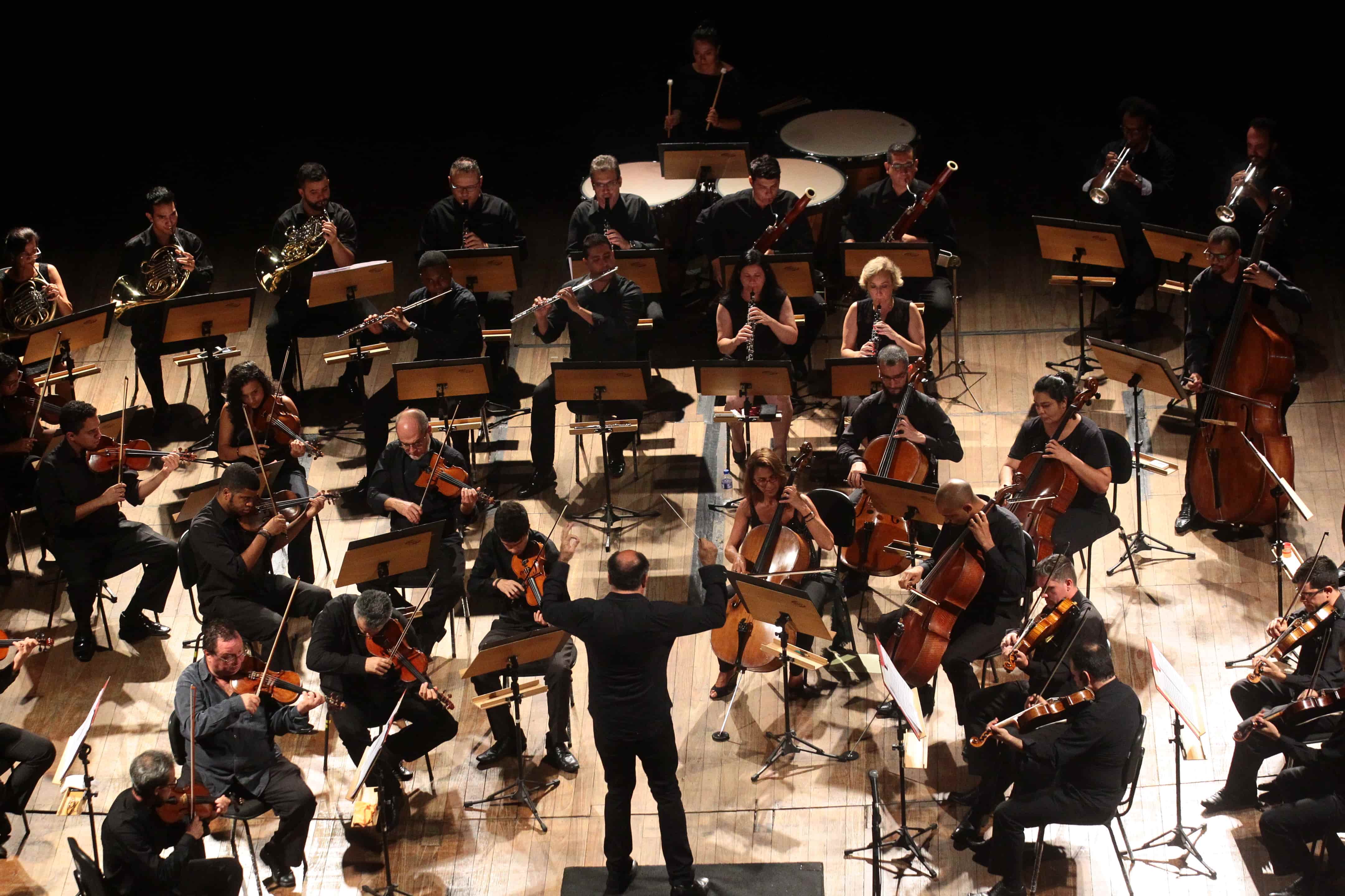 A Orquestra de Santos será reforçada com novos músicos por conta do concurso público