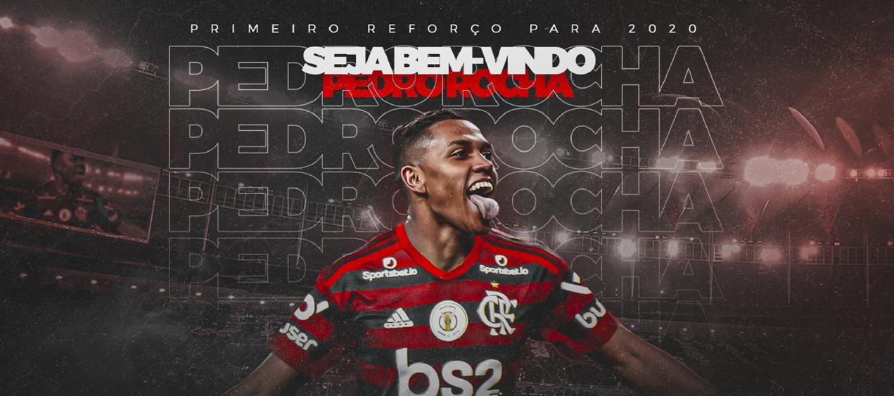 Pedro Rocha é o primeiro reforço do Flamengo para 2020
