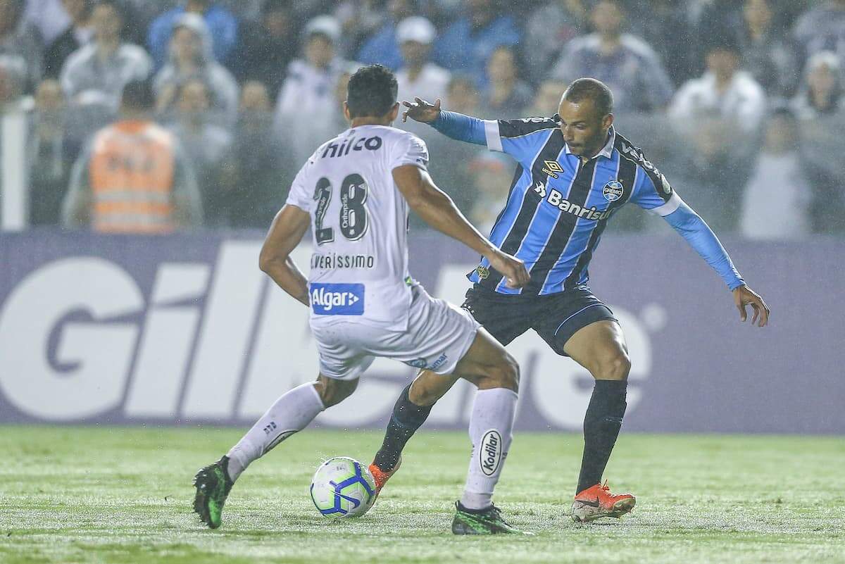 Santos começou o Brasileirão de 2019 convencendo ao derrotar o Grêmio em Porto Alegre 