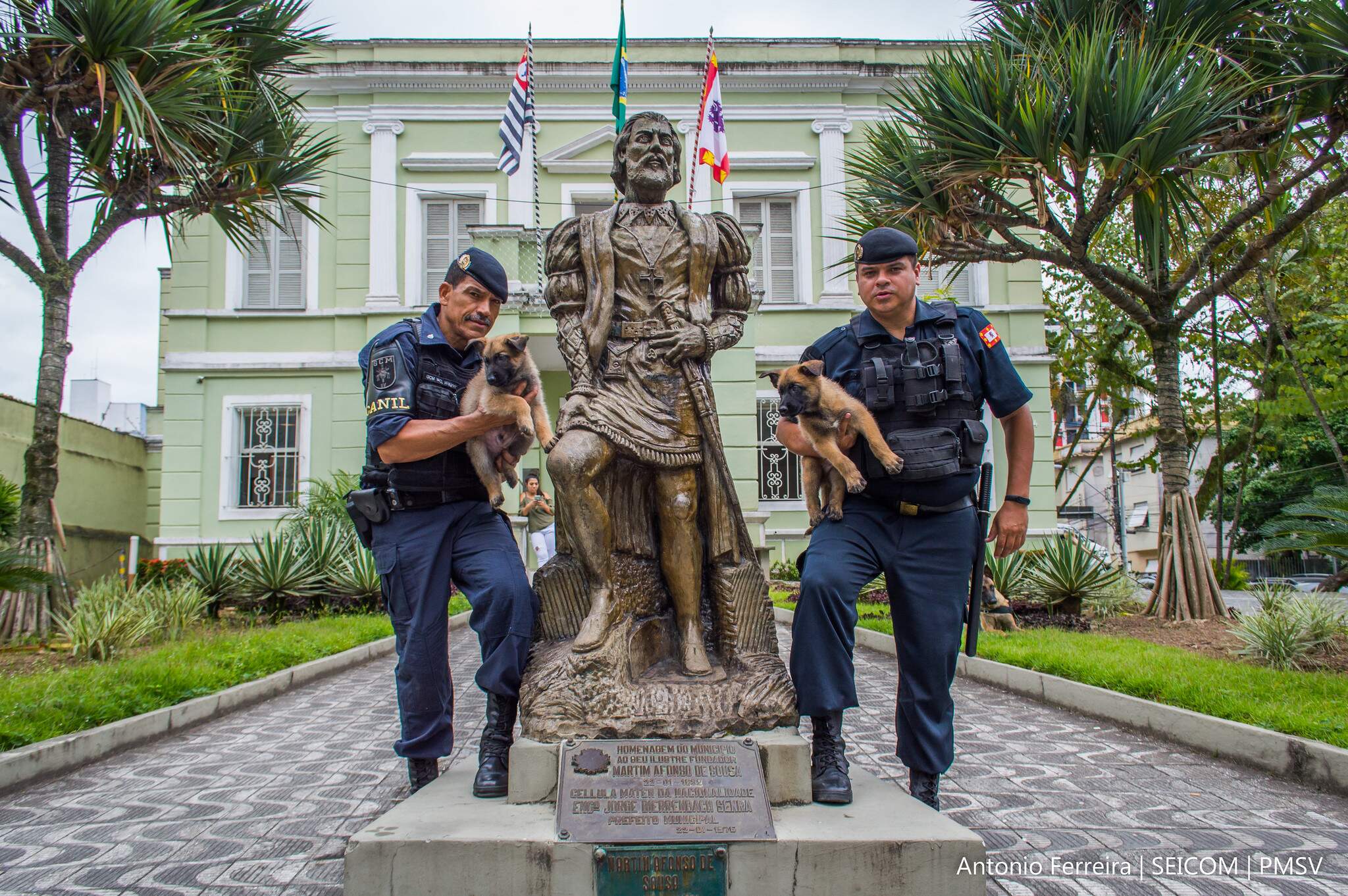 Guarda Municipal tem recebido treinamento para atuar com cães