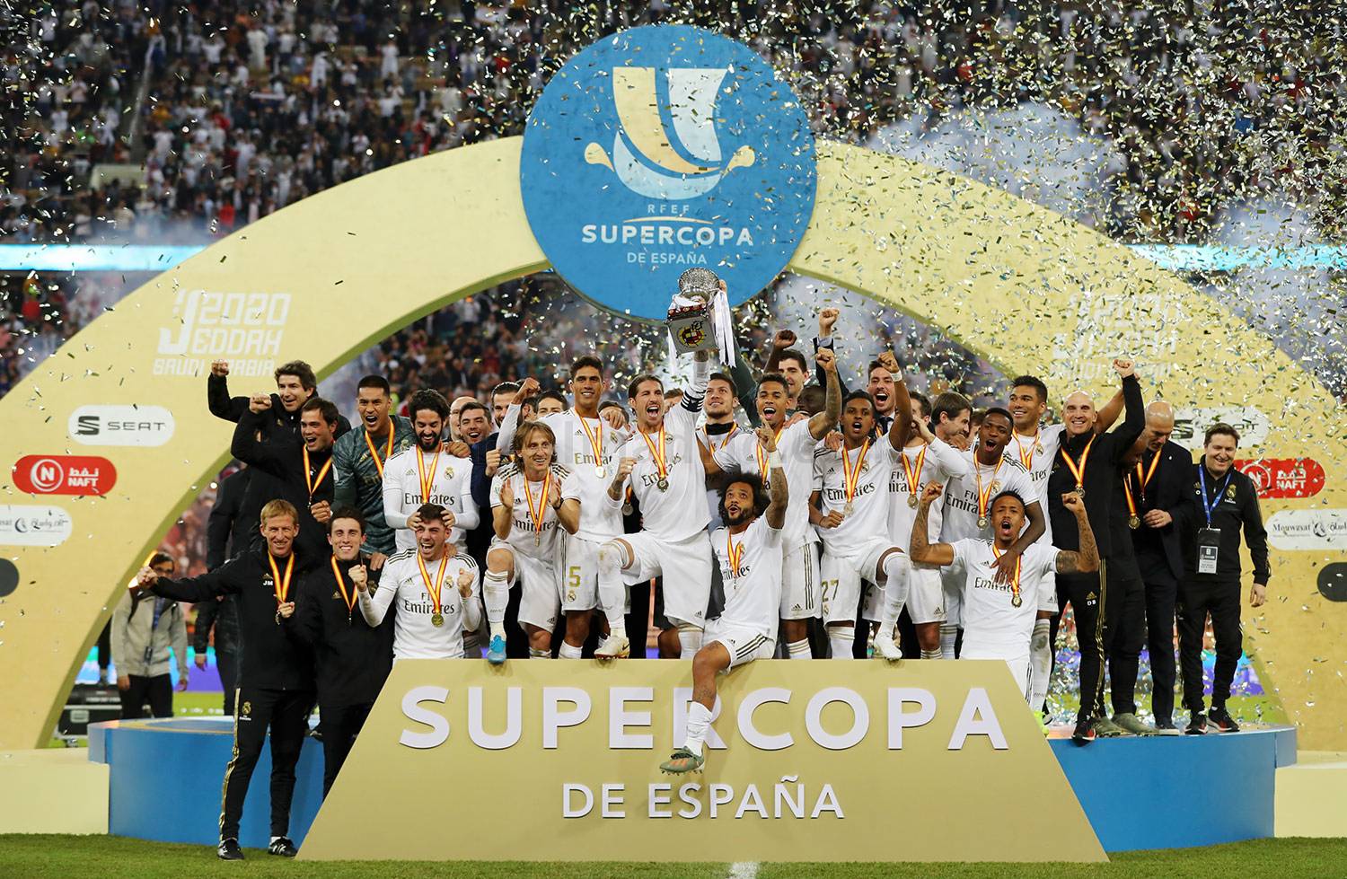 Real Madrid bate Atlético nos pênaltis e conquista título da Supercopa da Espanha