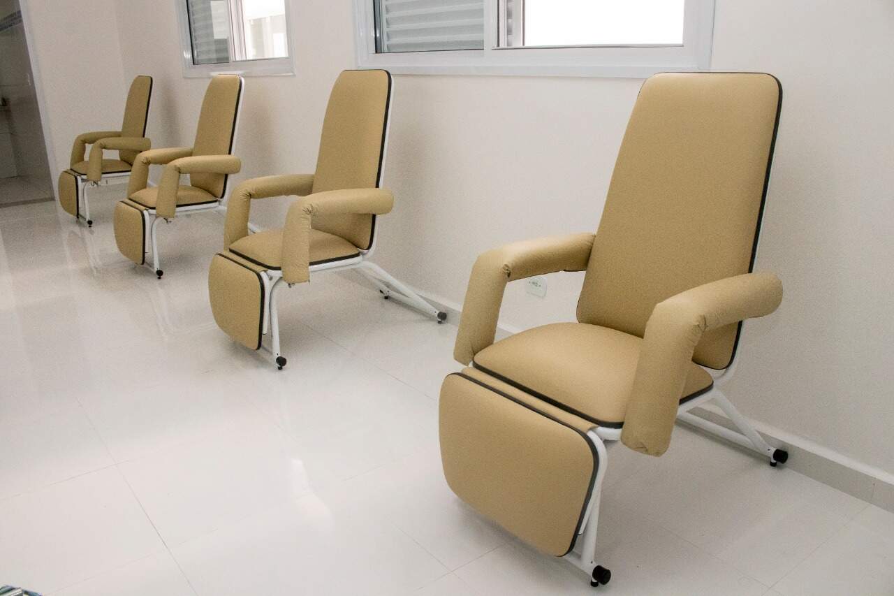 Foram investidos cerca de R$ 125 mil na reforma da nova ala da enfermaria 