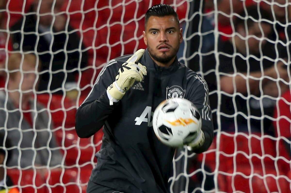 Romero defende a meta do United desde 2015