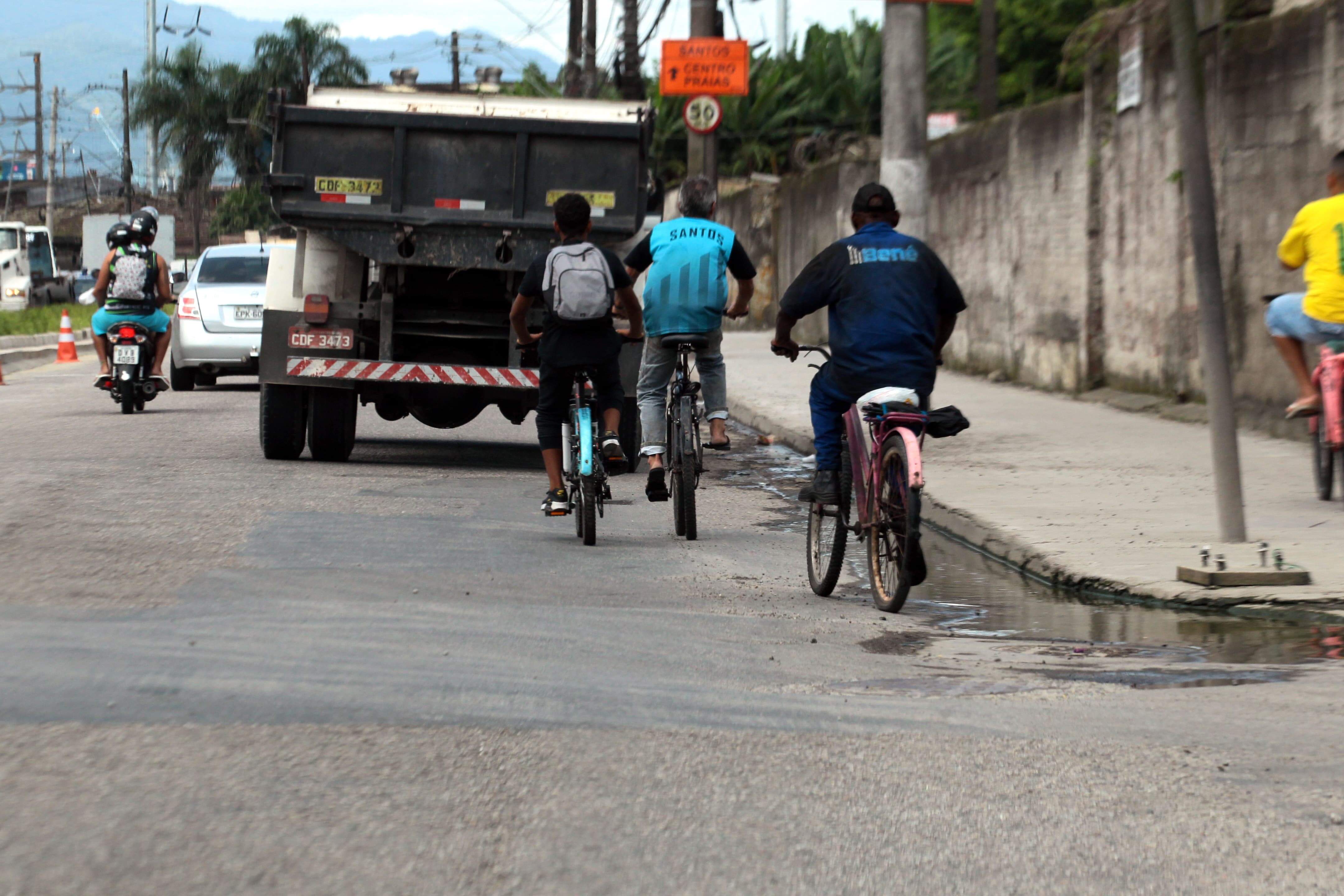 Só Praia Grande, Guarujá e Mongaguá tiveram redução no número de óbitos com ciclistas