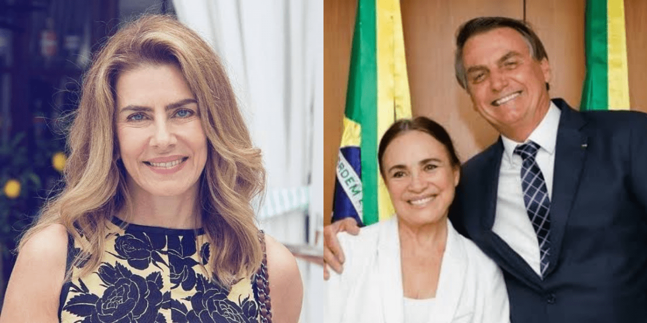 Sem confirmar entrada no governo, Regina Duarte agradece apoio de Maitê Proença