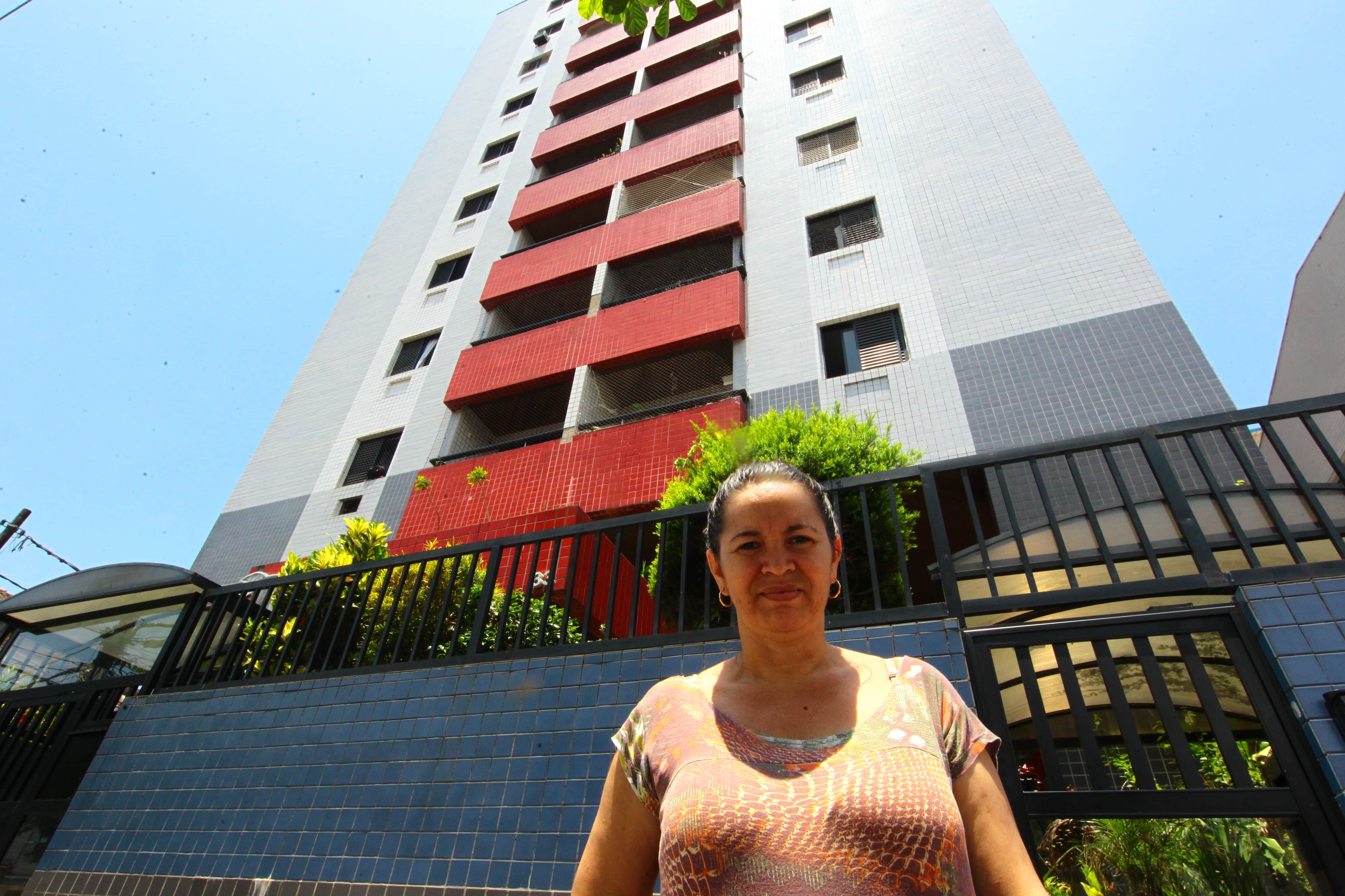 Luciene Narciso já prepara mudança para prédio sem elevador