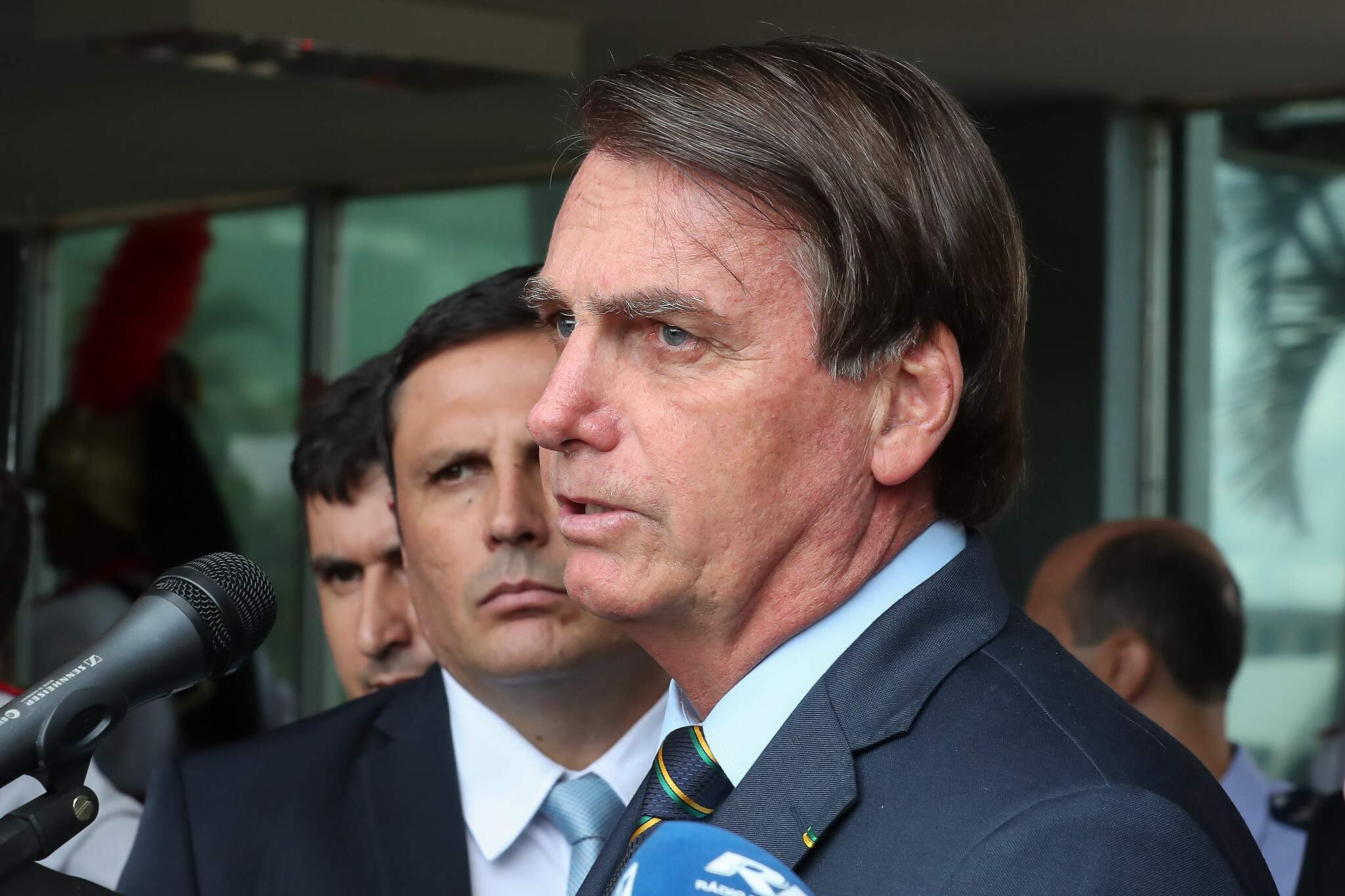 Bolsonaro deu declaração durante conversa com apoiadores em Brasília