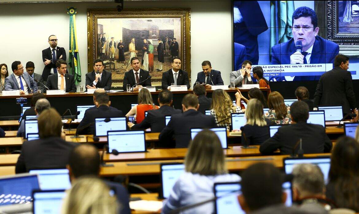 Moro participou da comissão especial na Câmara dos Deputados nesta quarta