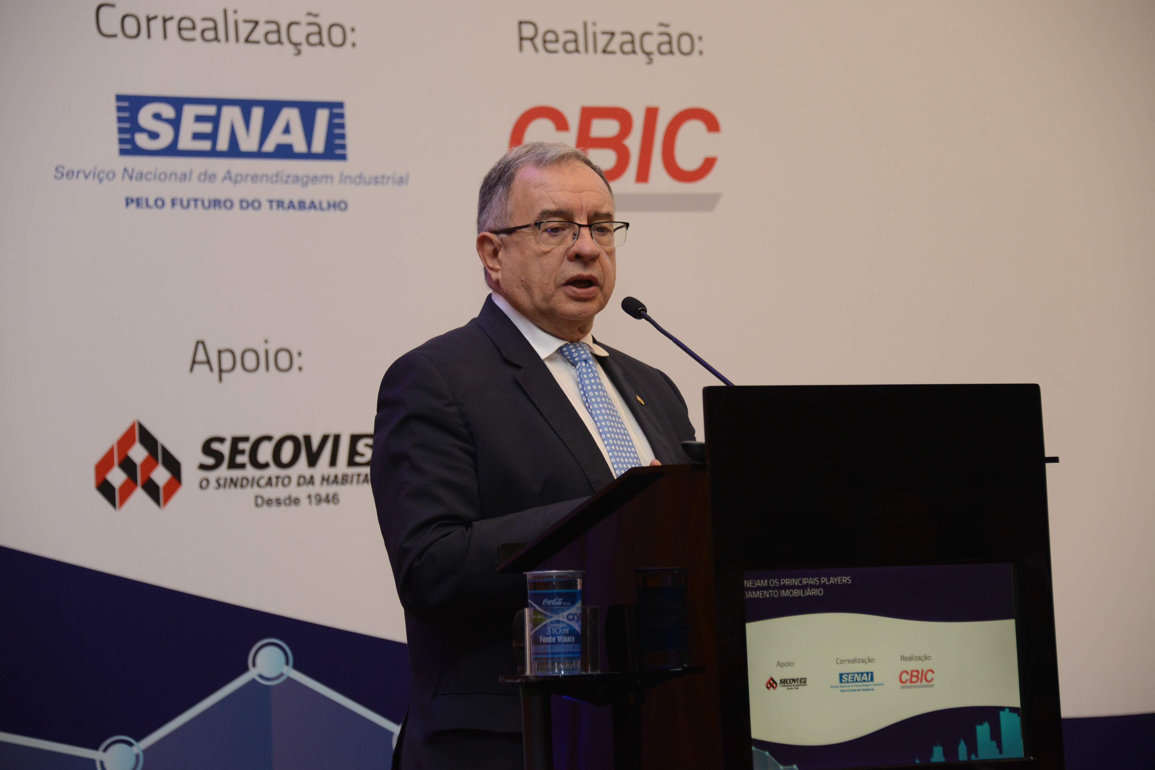 José Carlos Martins, presidente da CBIC, concedeu entrevista para A Tribuna