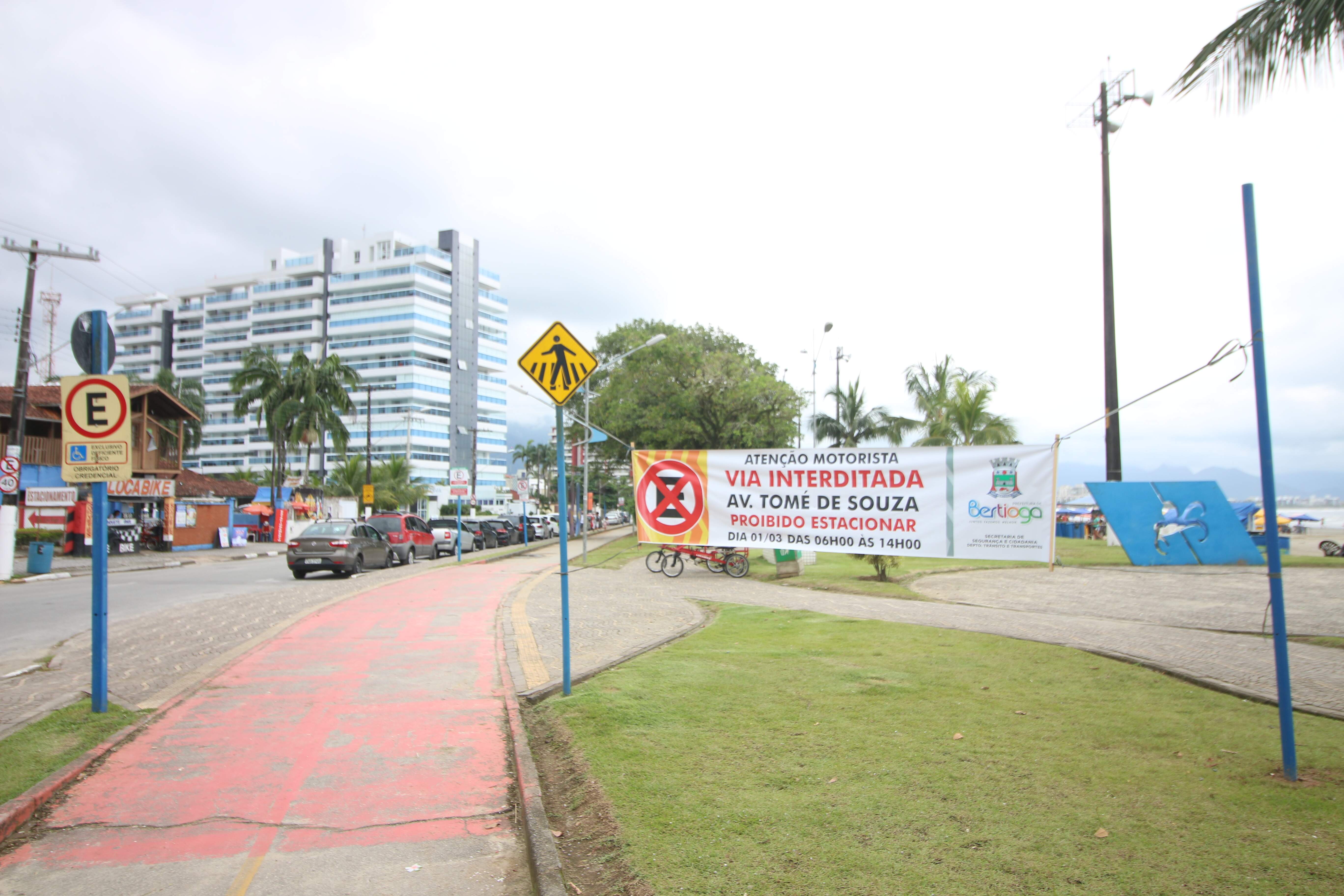 A Prefeitura de Bertioga preparou rotas alternativas para os motoristas