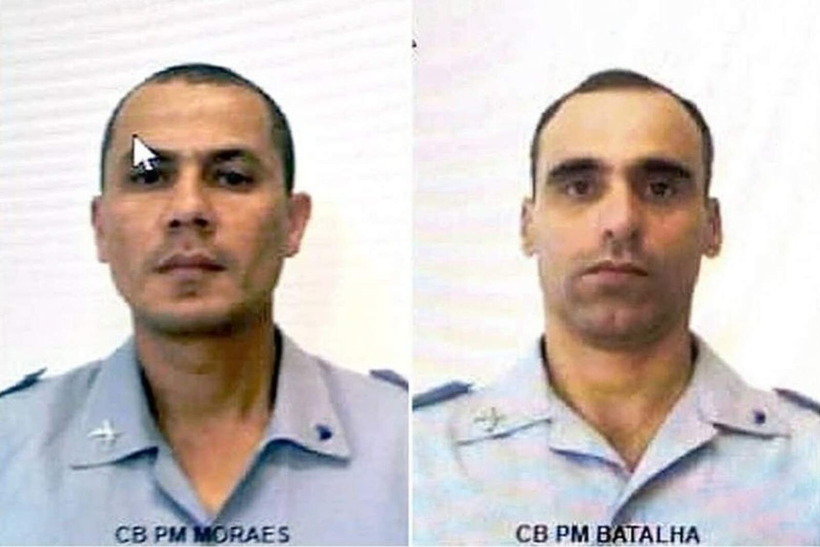 Cabos Rogério de Moraes e Marciel Batalha morreram durante trabalhos dos bombeiros em Guarujá