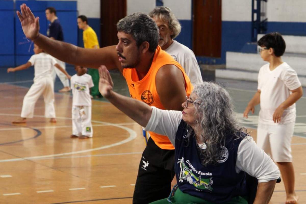 Desde 1995, Márcio faz trabalho volta à pessoas com deficiência, crianças e jovens 