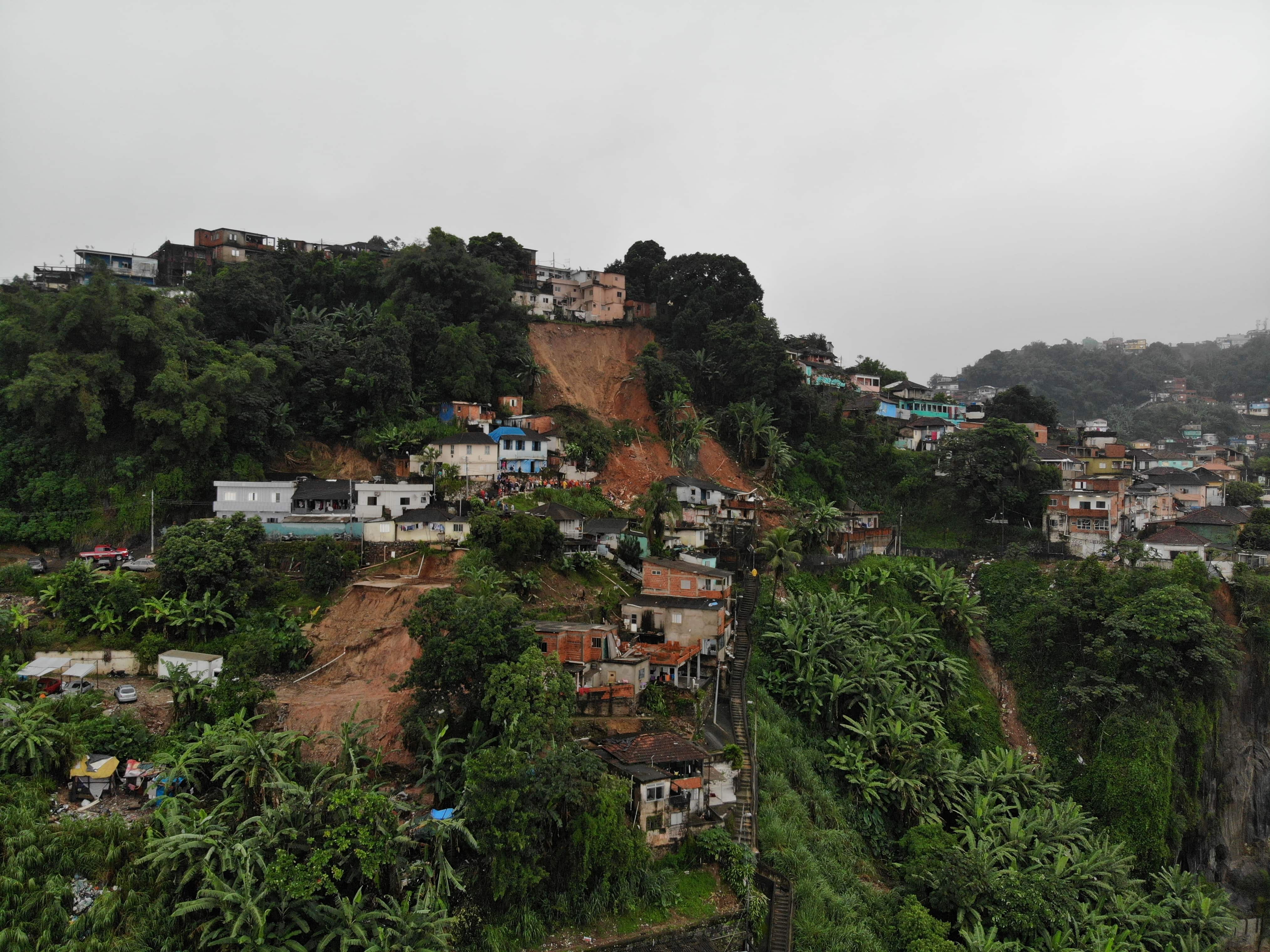 Deslizamentos no Morro São Bento ocasionou cinco mortes