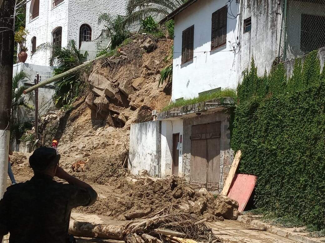 Em São Vicente, áreas atingidas pelas chuvas, como o Parque Prainha, serão recuperadas com a verba