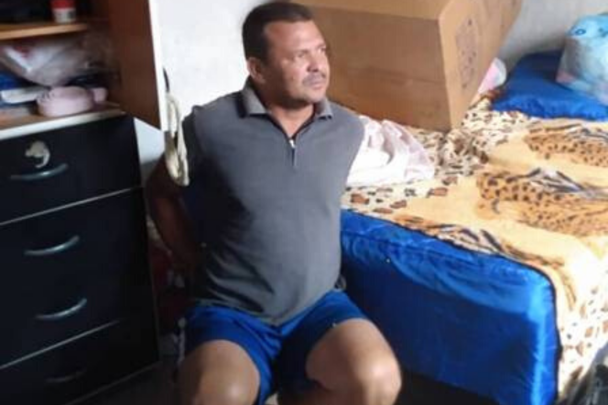 Ricardo Ferreira Rabello foi capturado em sua própria casa 