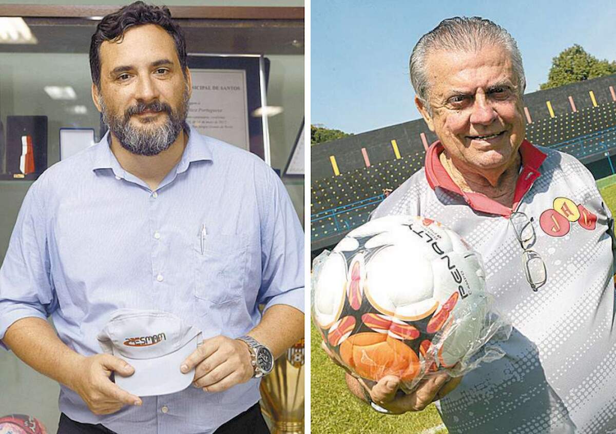 Os presidentes da Briosa, Carlos Ribeiro, e do Jabuca, Adelino Rodrigues, esperam respostas da FPF