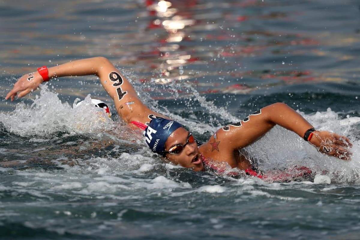 Ana Marcela foi eleita a melhor atleta do mundo na maratona aquática em 2019